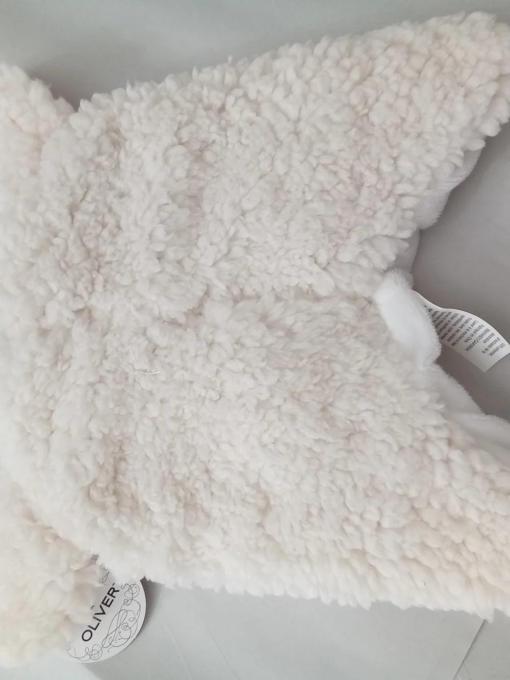 NWT Izzy & Oliver Baby Unicorn Sherpa Winter Hat Soft Plush White Pink